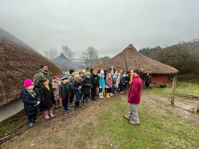LKS2 at Butser Farm - image 1
