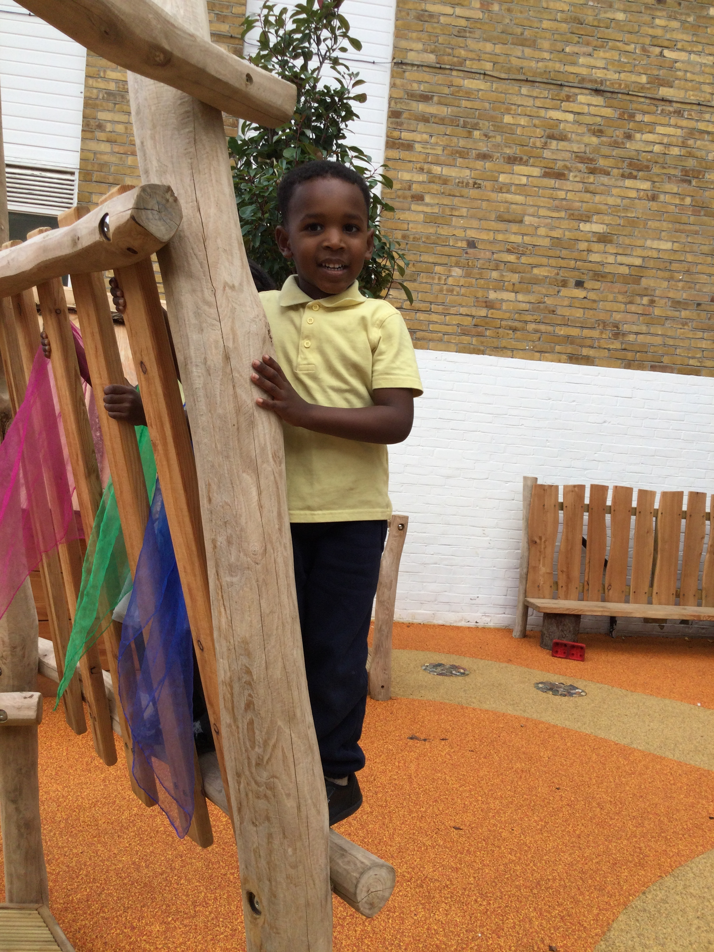 Reception children enjoy the new Sensory Play Space!