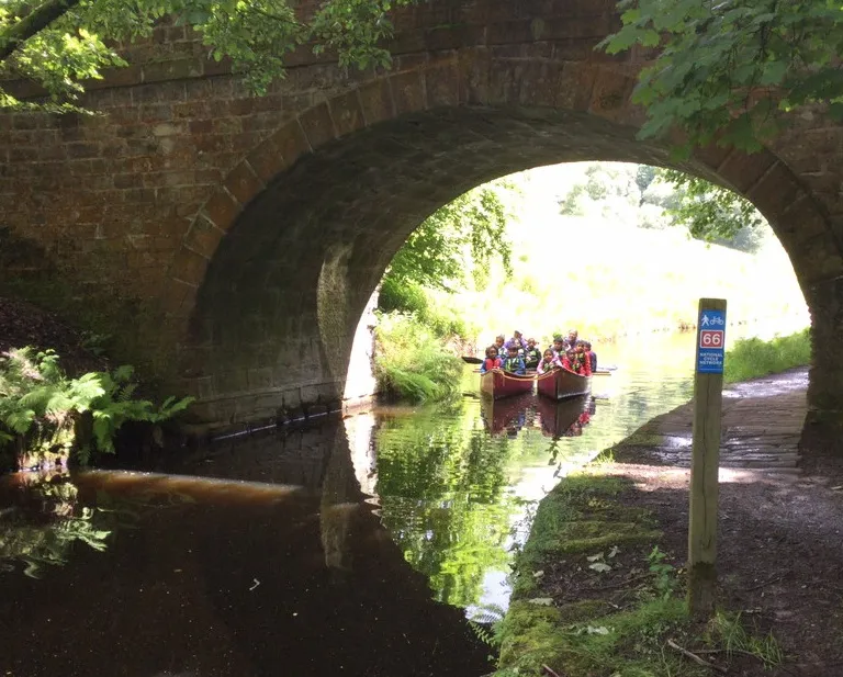 Rafted Canoeing - image 19