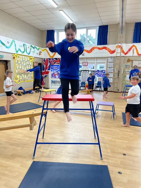 In PE we have moved onto using apparatus with our balances - image 1 In PE we have moved onto using apparatus with our balances - image 1