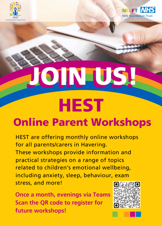 HEST Online Parent Workshop