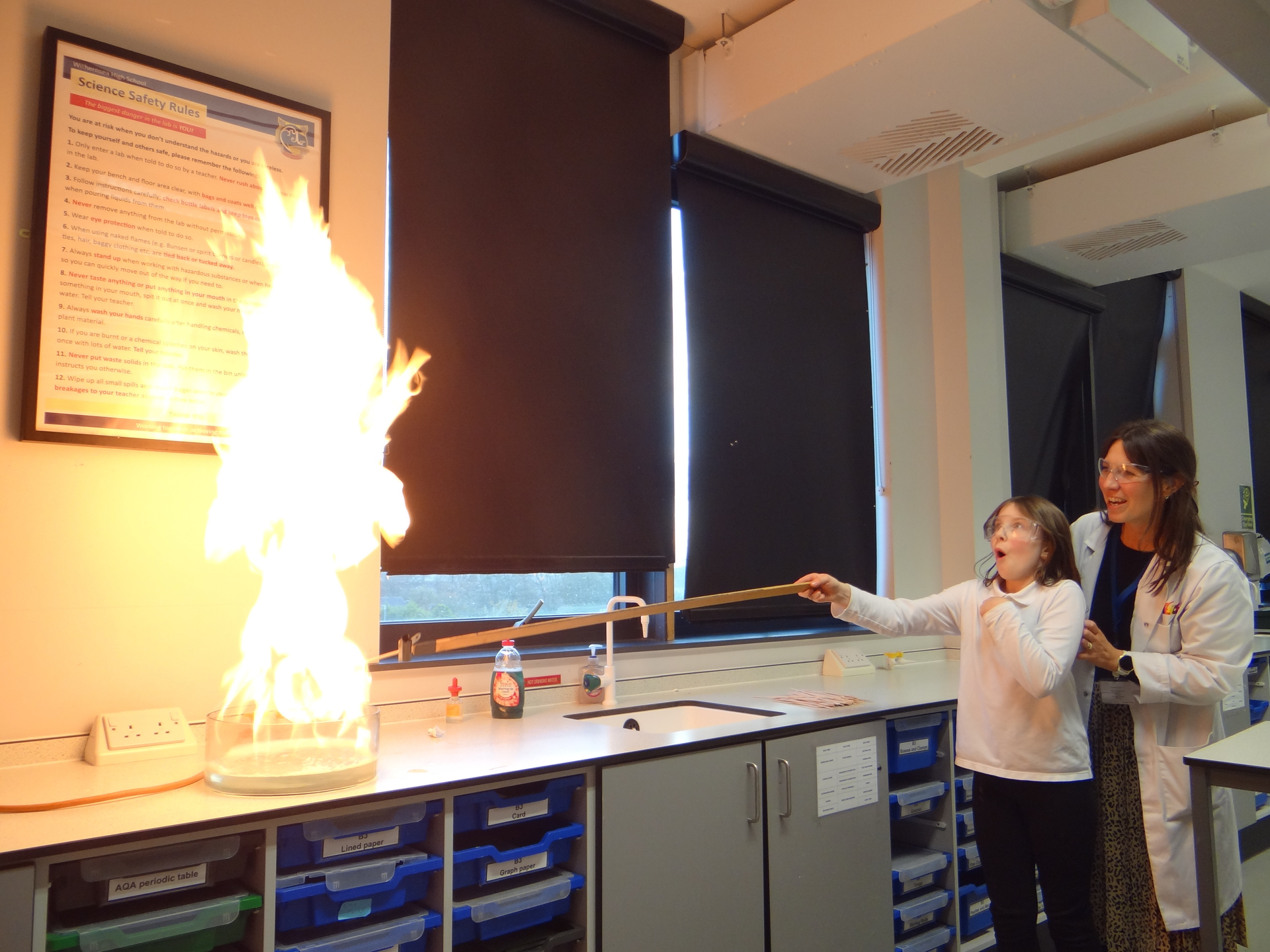 Primary pupils experience a taste of high school life