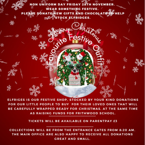 Non Uniform Day 28th November 