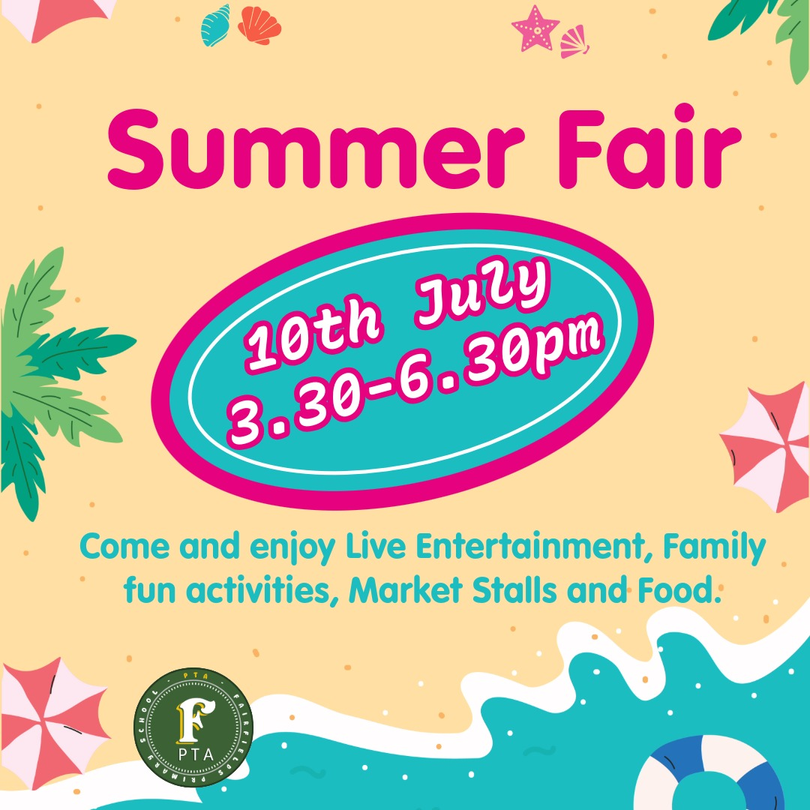 Final drop off for Rainbow Baskets and Summer Fair 10% off tokens tomorrow!