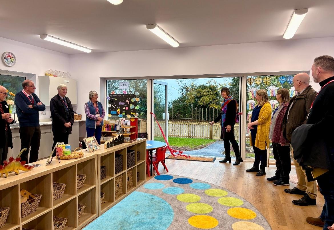 Official opening of the fourth classroom at Redmarley