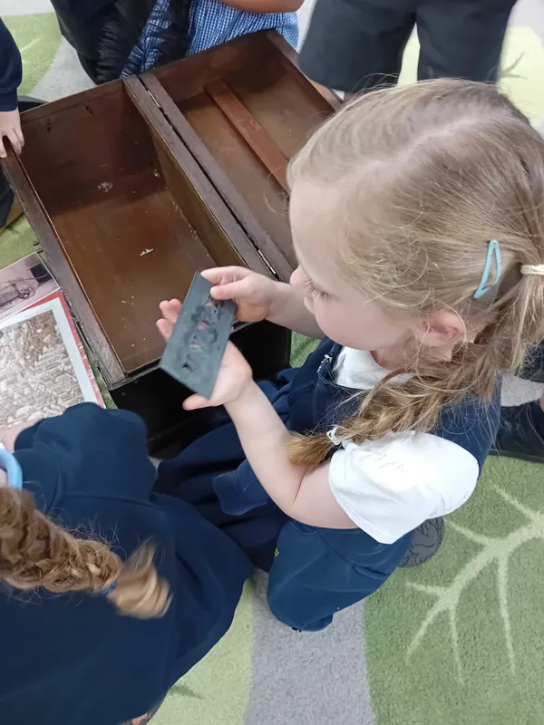 Robins looking at artefacts in History - image 6 Robins looking at artefacts in History - image 6