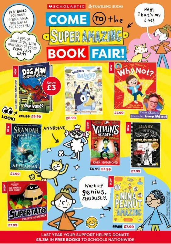 Book Fair 7th - 13th March 2024