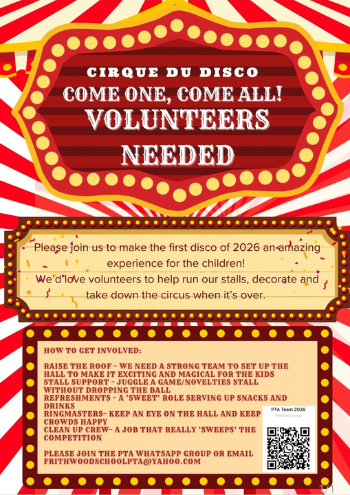 Message from  the PTA