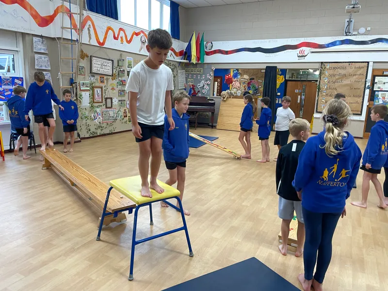 In PE we have moved onto using apparatus with our balances - image 6 In PE we have moved onto using apparatus with our balances - image 6