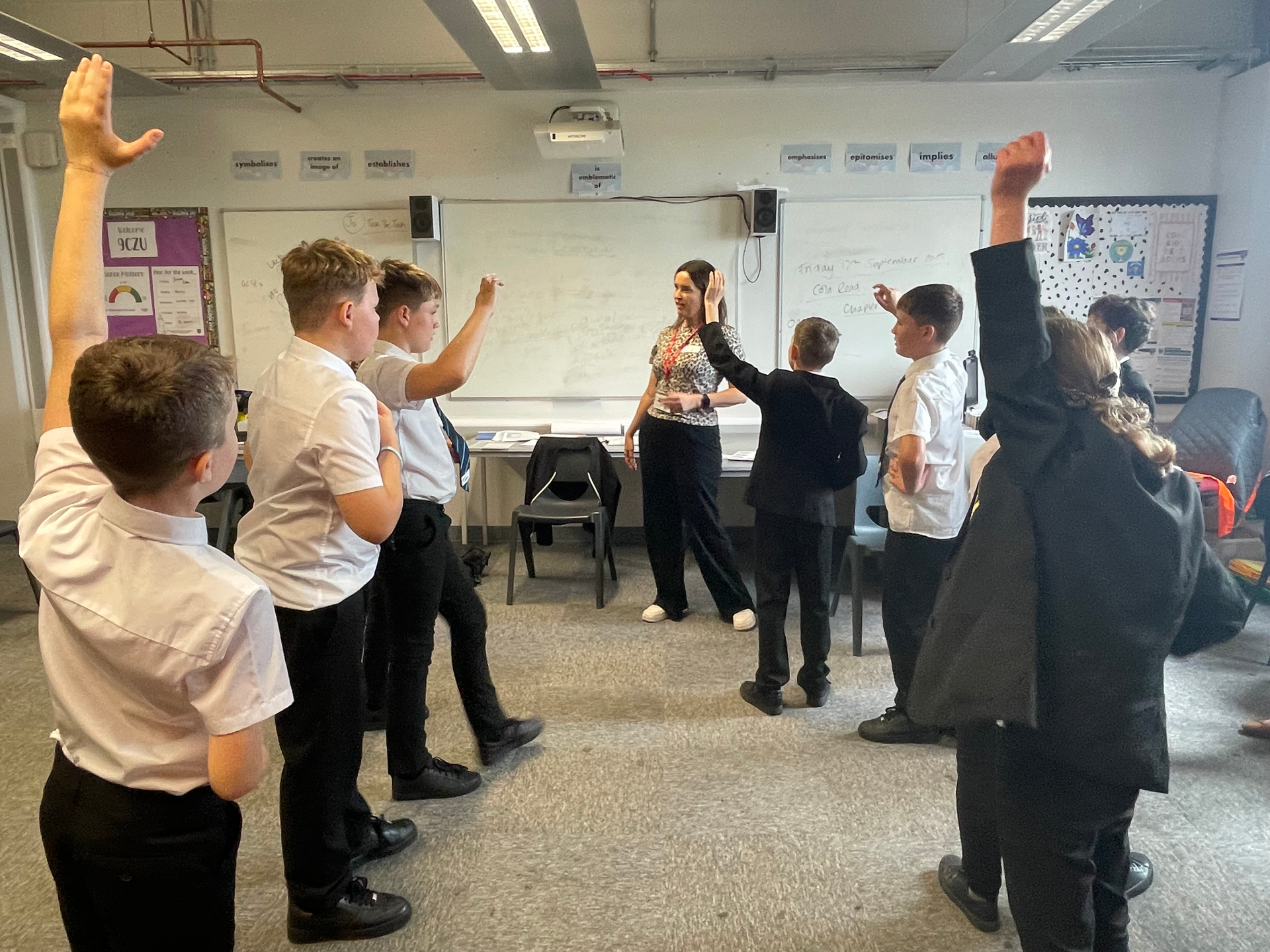 Year 7 students find their voice in communication workshop