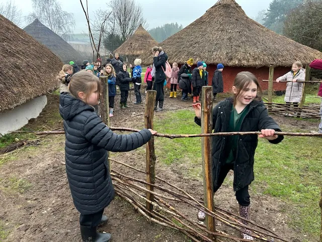 LKS2 at Butser Farm - image 13