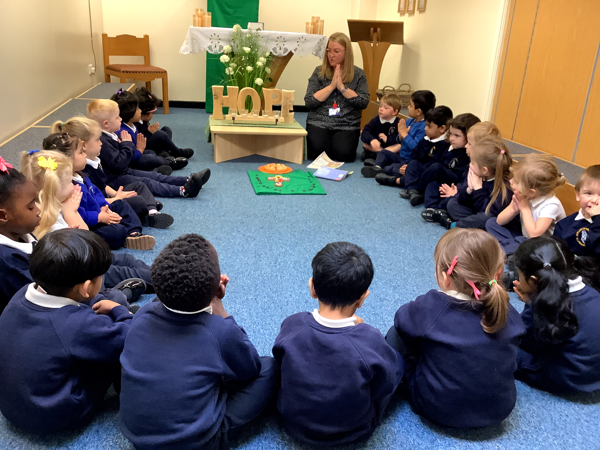 Visiting the Chapel