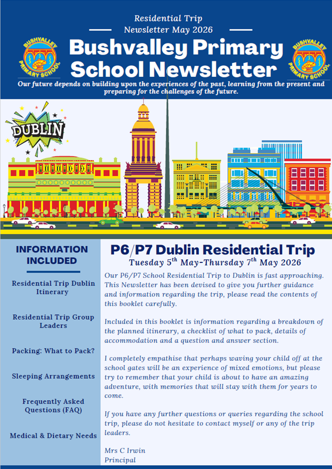 Residential Trip May 2026 Newsletter