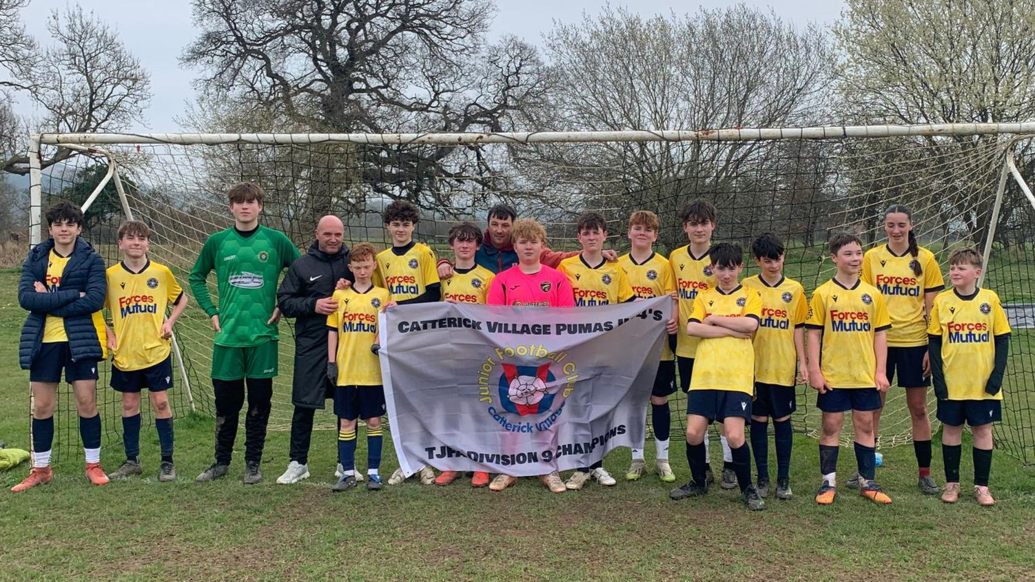 MORE TJFA LEAGUE SUCCESS – CATTERICK VILLAGE PUMAS&nbsp;