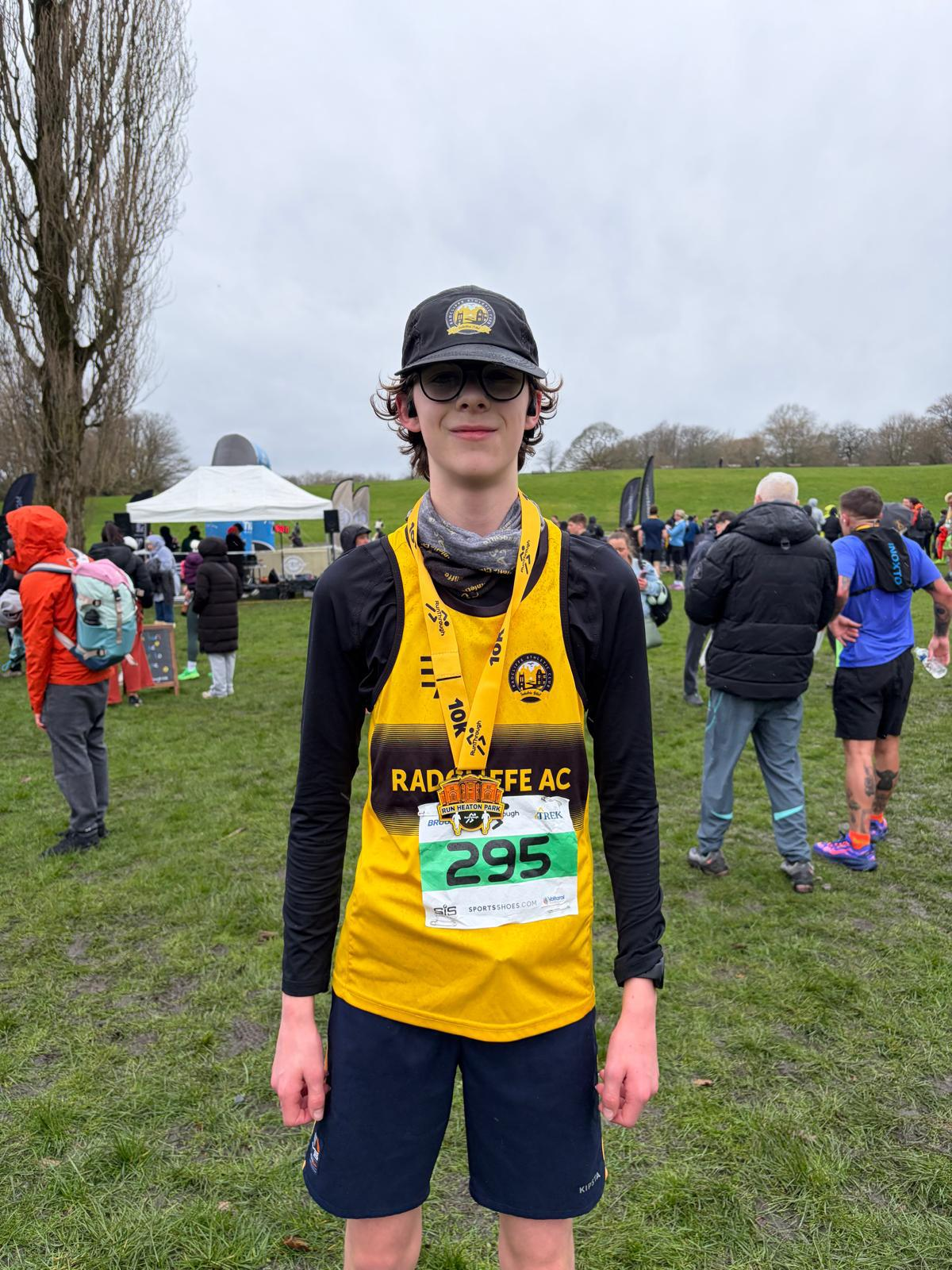 Radcliffe AC’s Oliver Swan raises funds for International Changemakers at Heaton Park&nbsp;