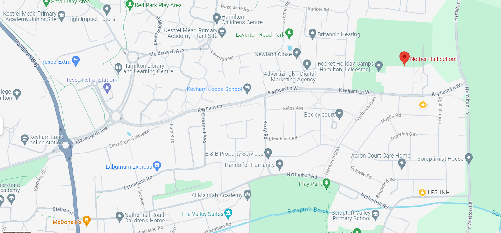 Contact Us Nether Hall School