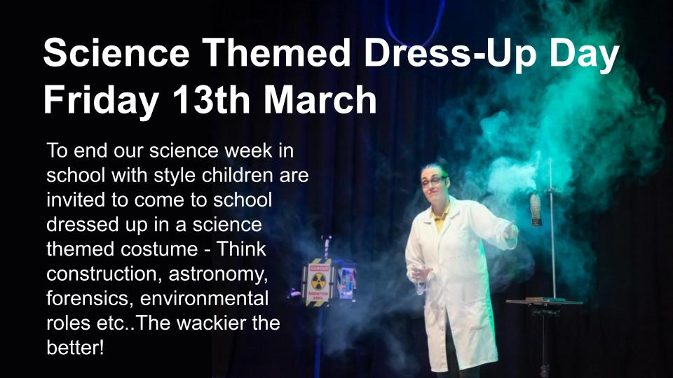 Science Week Dress-Up Day!