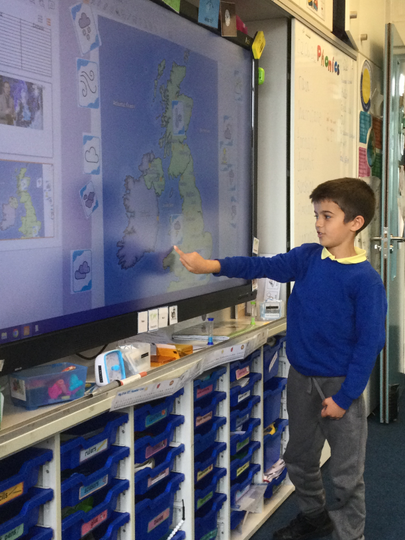 Weather reports in Year 2!