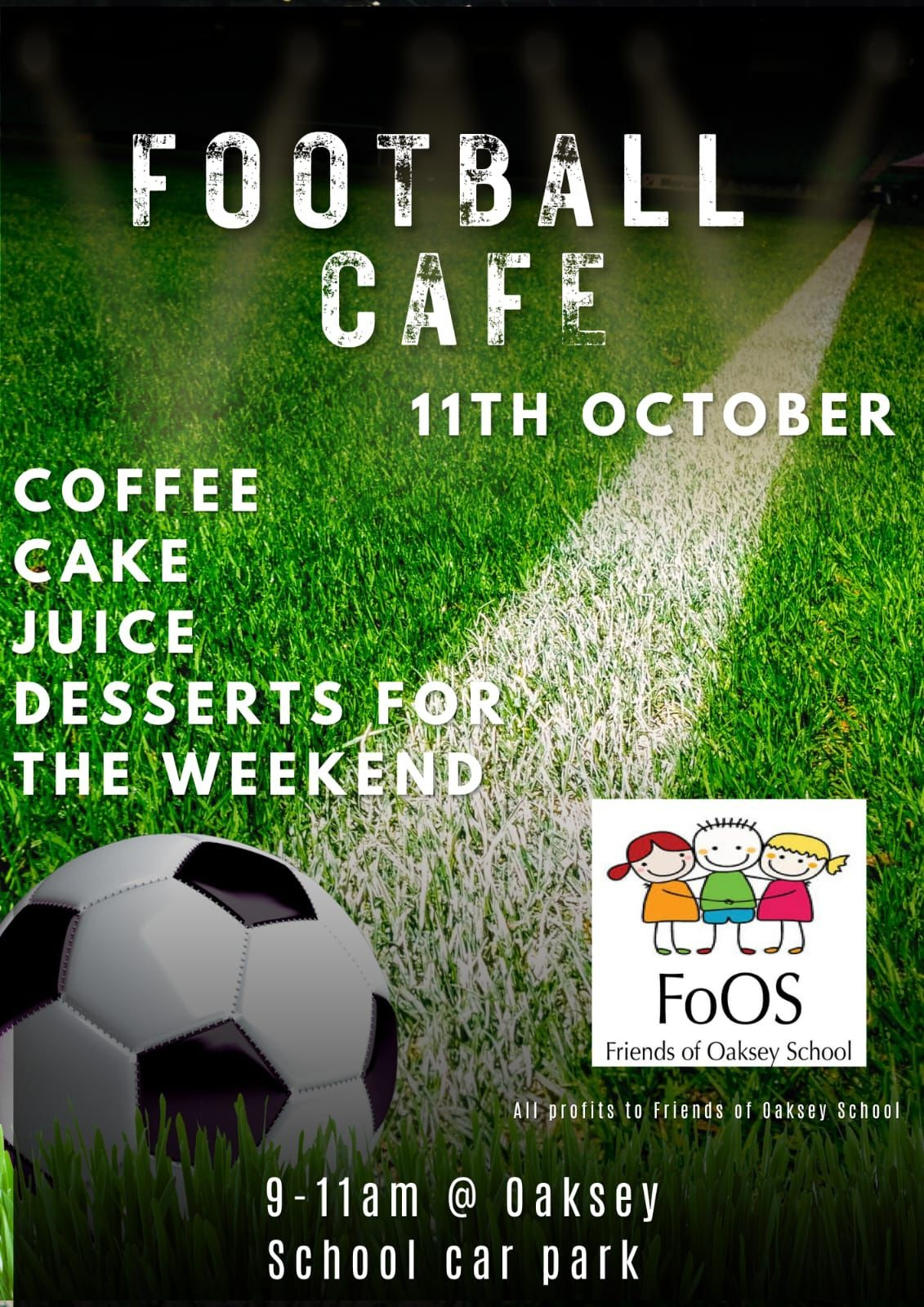 Pop-Up Cafe on Saturday 11th October