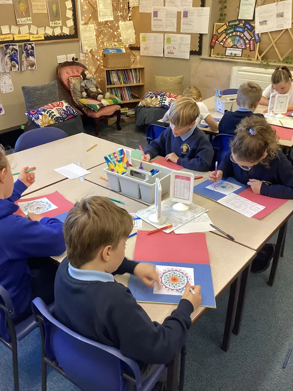 Skylarks have been learning the importance of Rangoli patterns - image 4 Skylarks have been learning the importance of Rangoli patterns - image 4