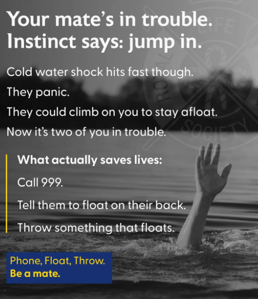 Heatwaves and drowning risk resources from the RLSS