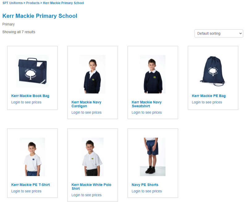 Click on the image to view or order our school uniform.