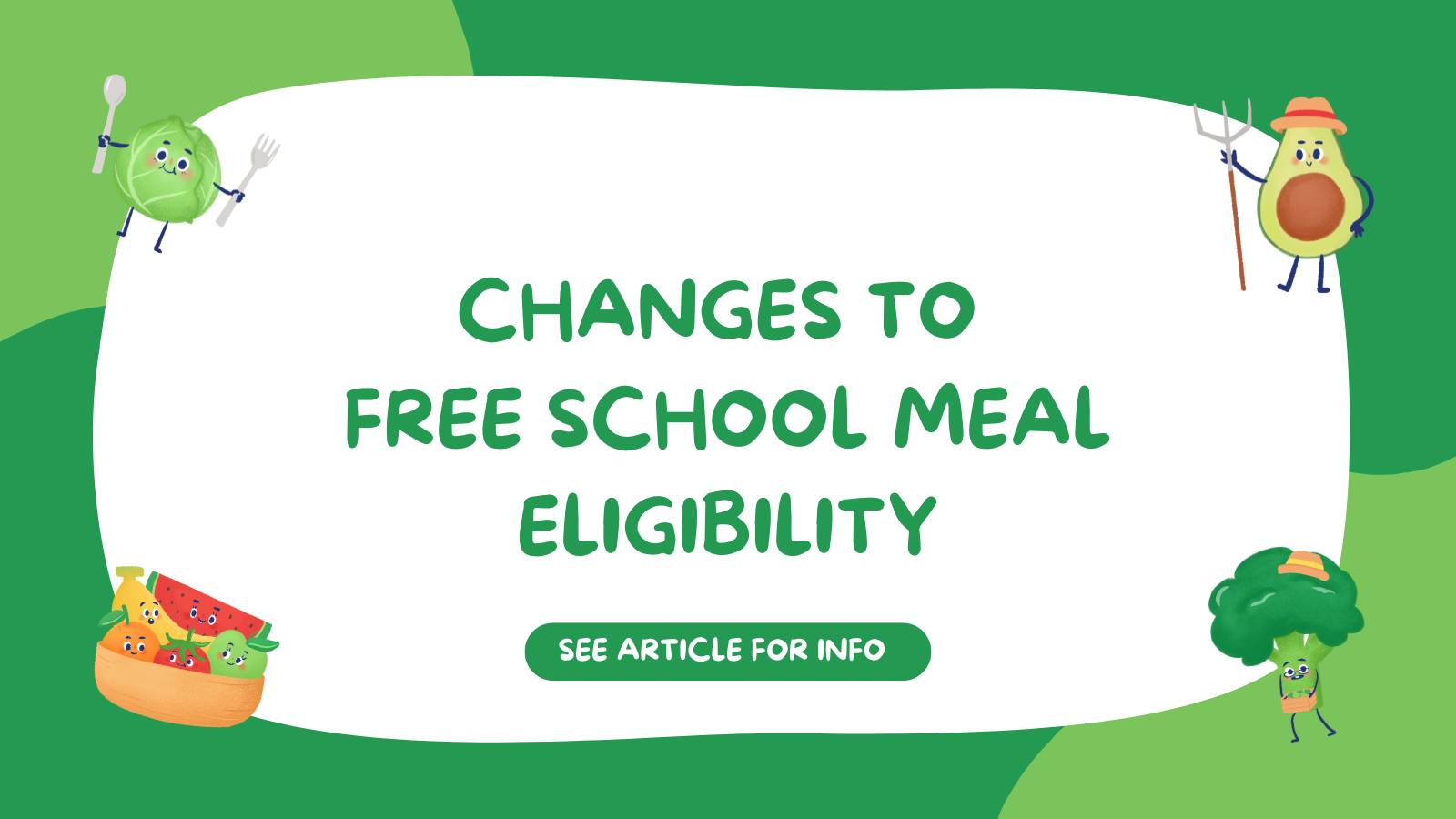 Changes to Free School Meal Eligibility from September 2026