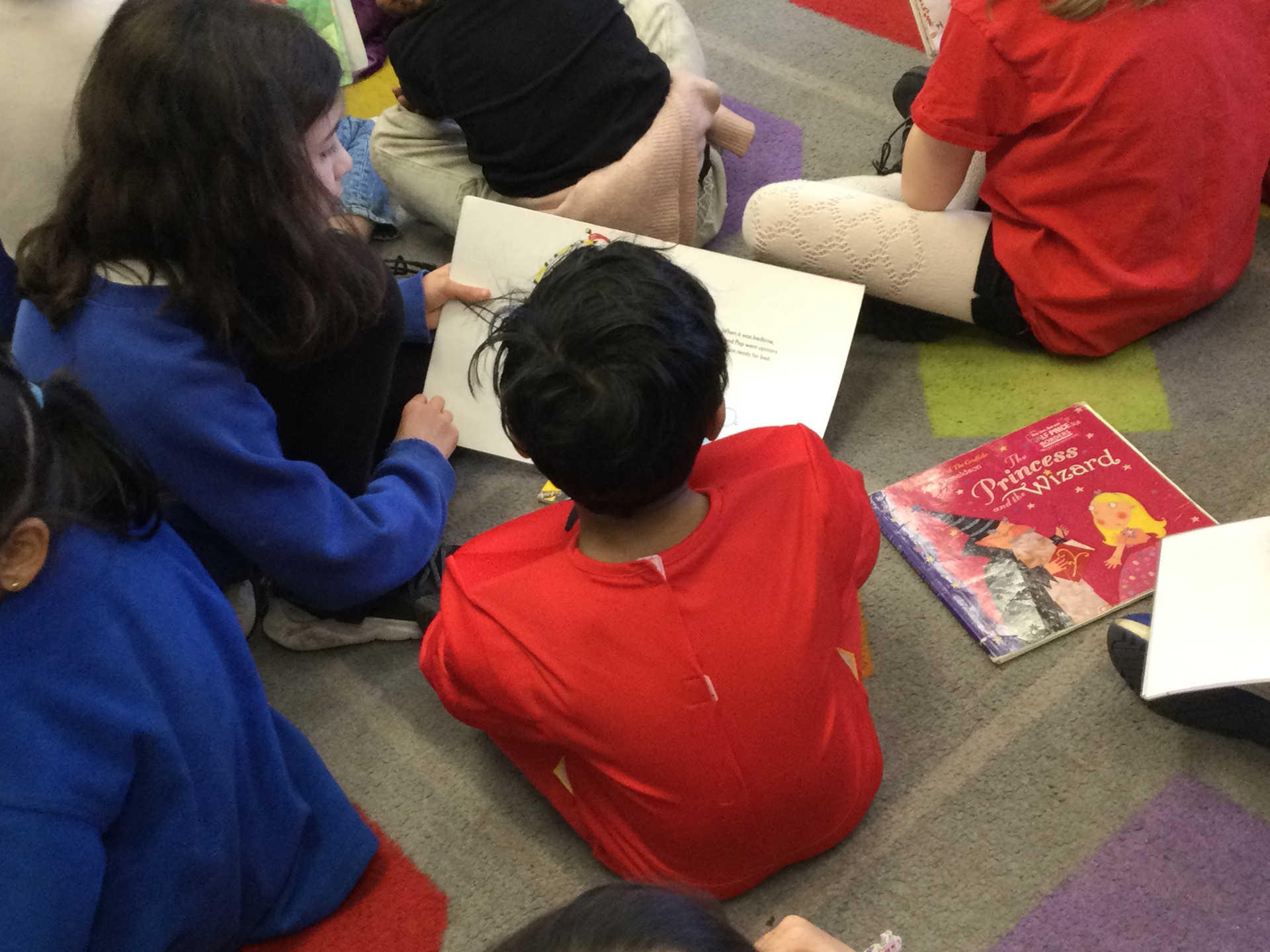 World Book day: a lovely tradition continues in Reception!