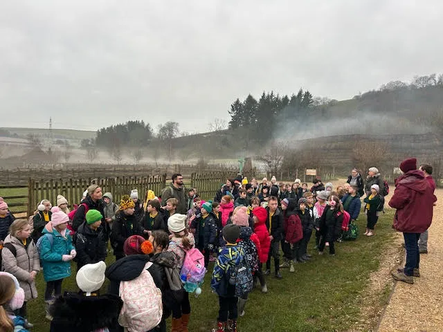 LKS2 at Butser Farm - image 9