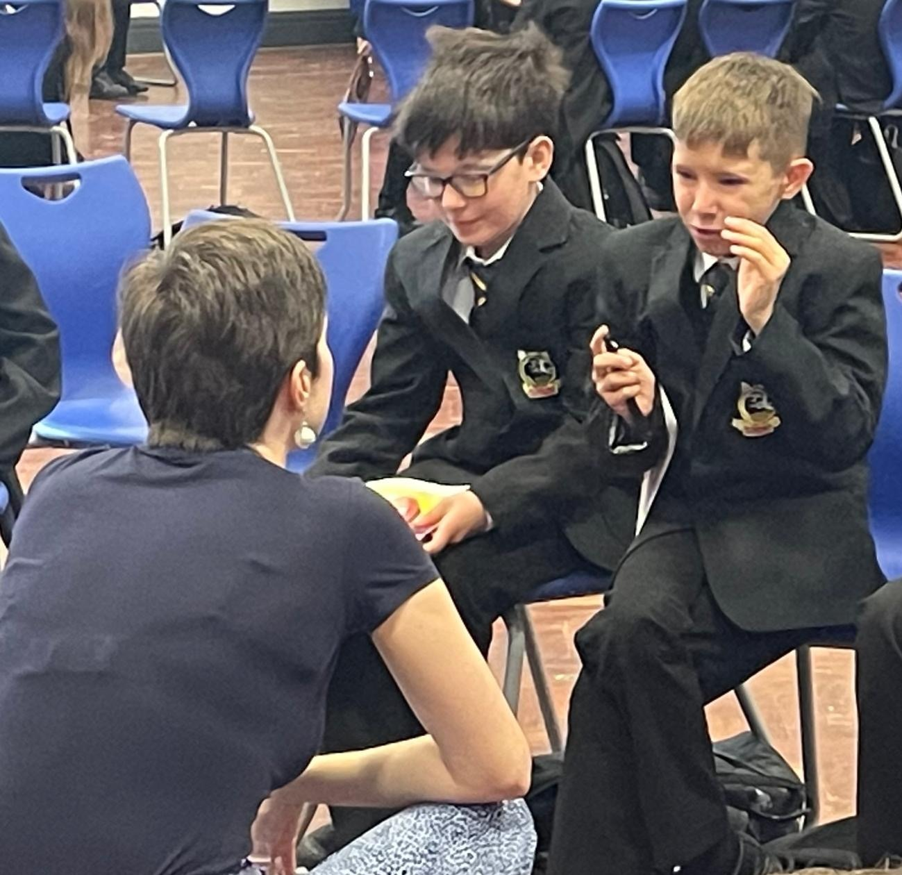 Students learn to talk the talk