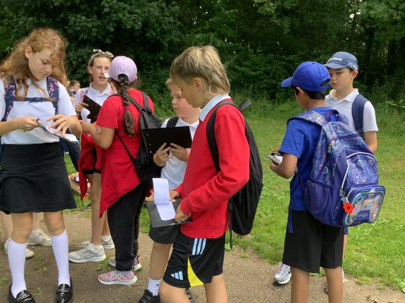 Year 6 went to Lydiard Park to carry out Geography field work tasks linked to the question, 'What makes a great place?' - image 1 Year 6 went to Lydiard Park to carry out Geography field work tasks linked to the question, 'What makes a great place?' - image 1