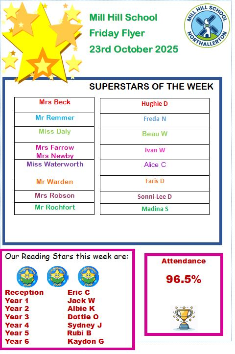 Friday Flyer 24/10/2025