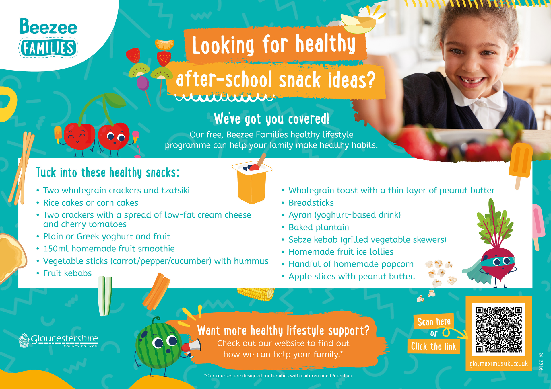 Beezee Families - Supporting healthy lifestyles in Gloucestershire