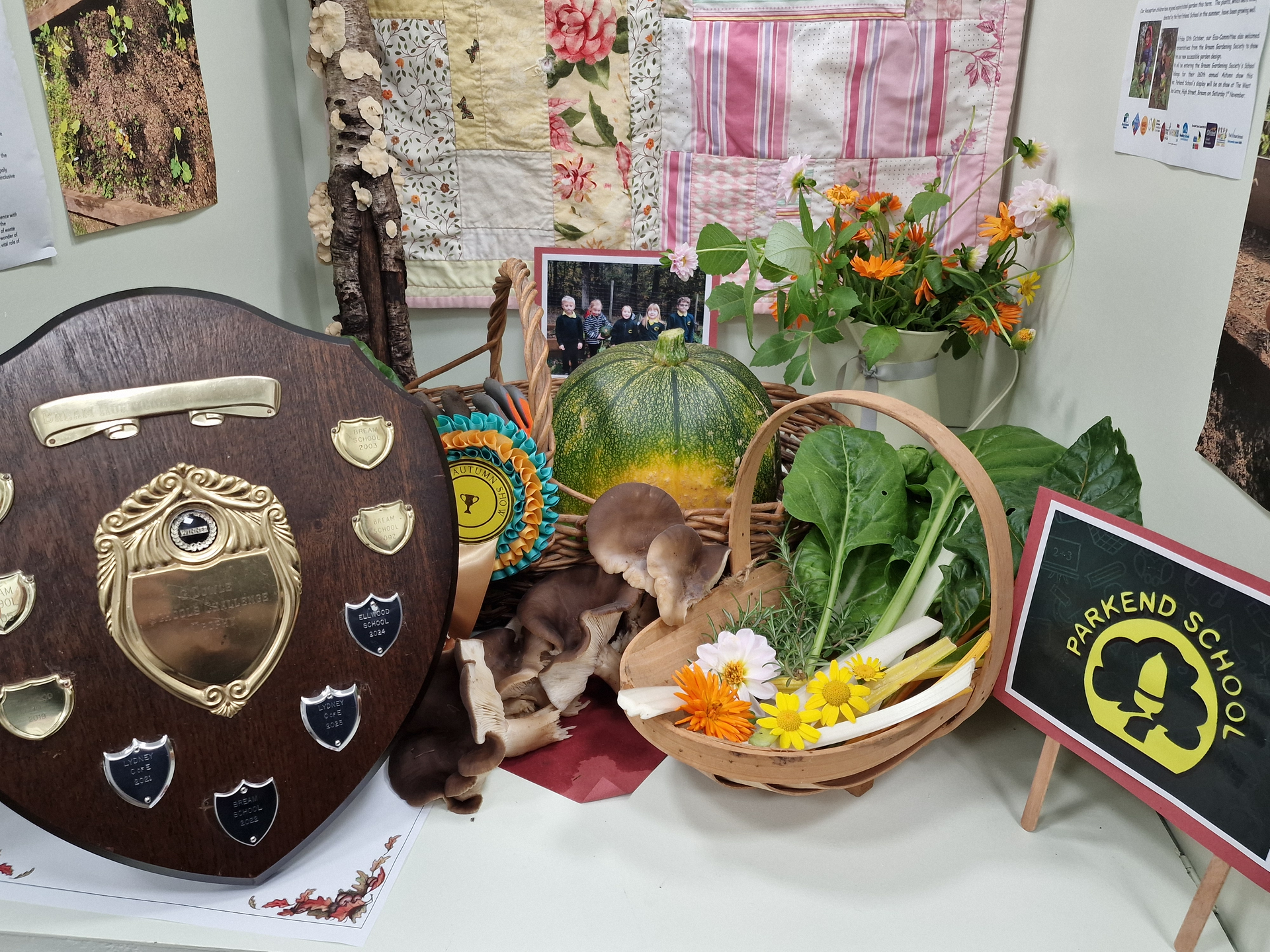 Parkend School Won the Gerald Dowle School's Challenge Shield