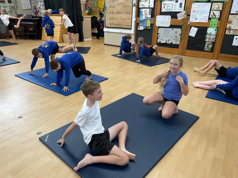 In PE today, we built on work from last week and developed mirrored balances - image 3 In PE today, we built on work from last week and developed mirrored balances - image 3