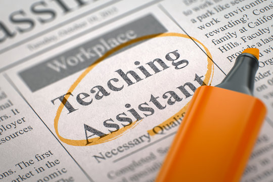 Teaching Assistant Vacancy