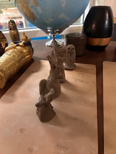 Modelling clay canopic jars - image 5 Modelling clay canopic jars - image 5