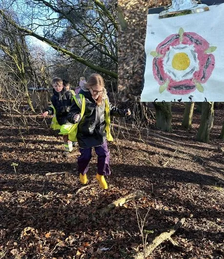 Spring 2024 - 17th January - Oaks - Tudor Rose (natural paints), Tudor Scripture (quills) and Roman Numerals (tool use) - image 3 Spring 2024 - 17th January - Oaks - Tudor Rose (natural paints), Tudor Scripture (quills) and Roman Numerals (tool use) - image 3