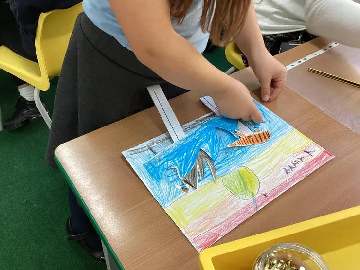 Design and Technology - We used our knowledge on levers and pulleys to create our own sea levers. - image 1