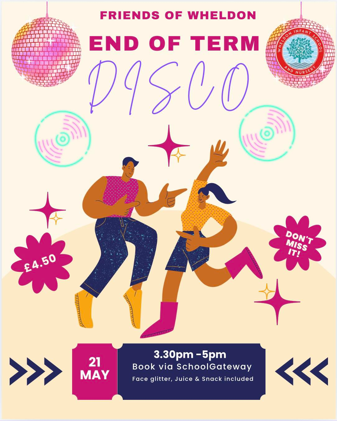 School Disco - Thursday 21st May