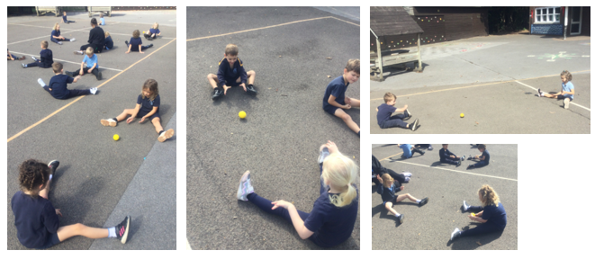PE in the sunshine