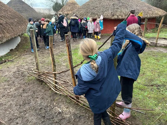 LKS2 at Butser Farm - image 7