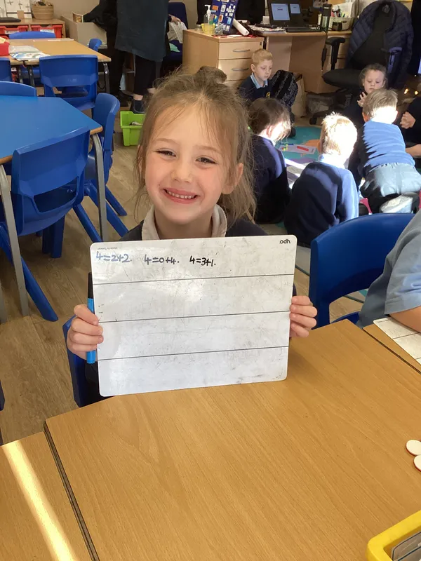 3.10.24 Year 1 are learning how to write number sentences in Maths - image 5 3.10.24 Year 1 are learning how to write number sentences in Maths - image 5