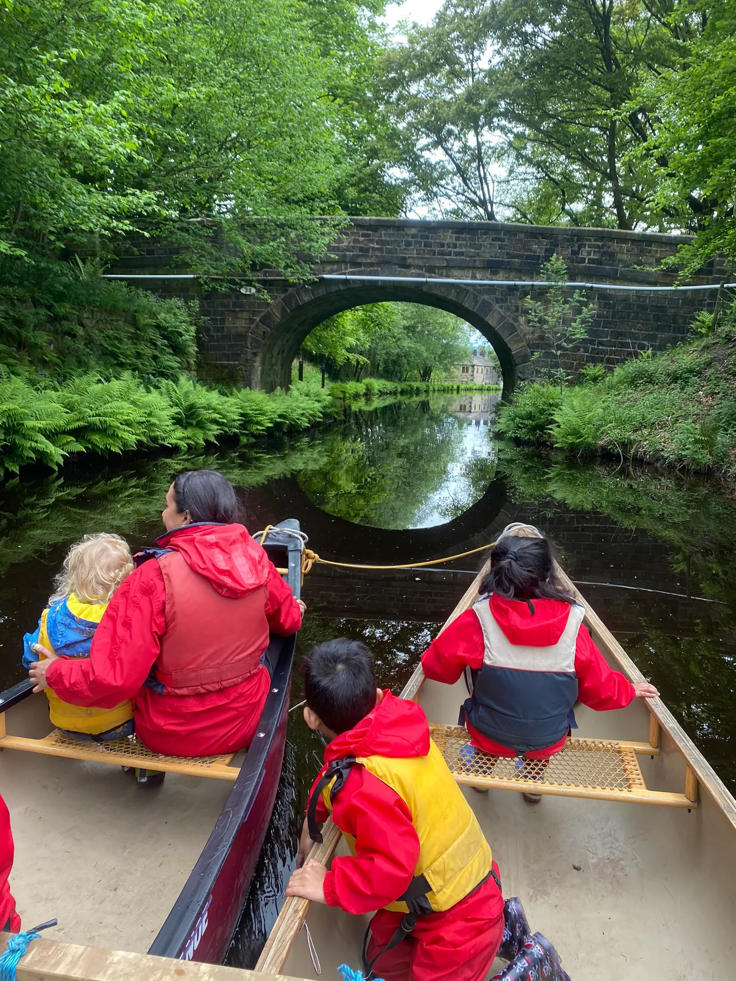 Rafted Canoeing - image 15