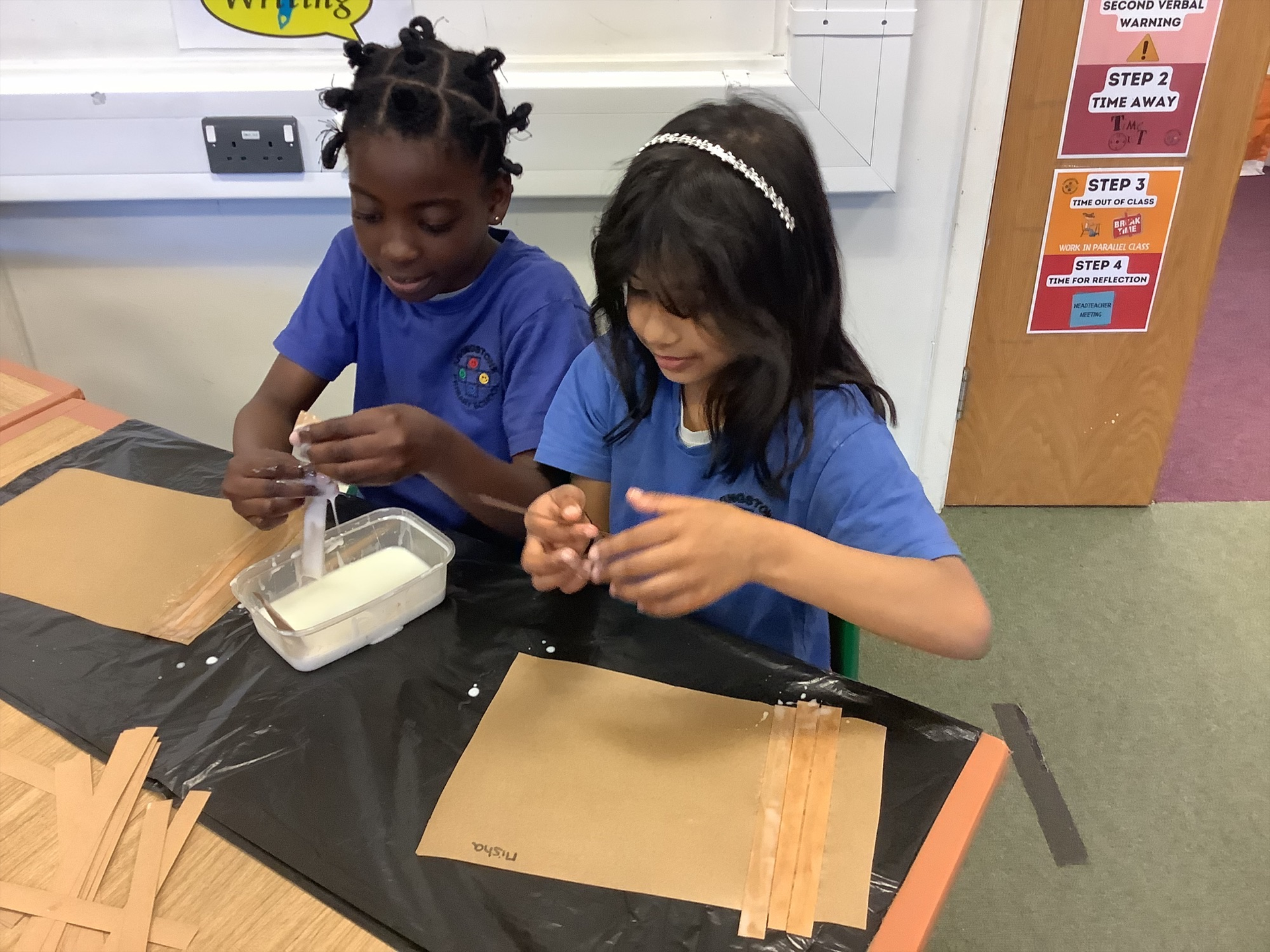 Paper Making in Woodpeckers