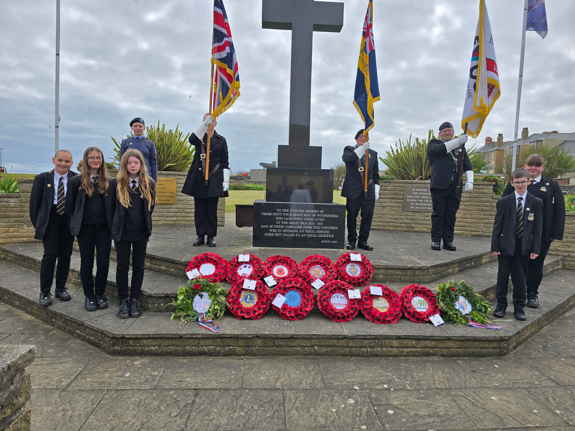 Staff and students mark VE Day