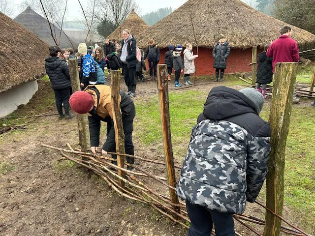 LKS2 at Butser Farm - image 3
