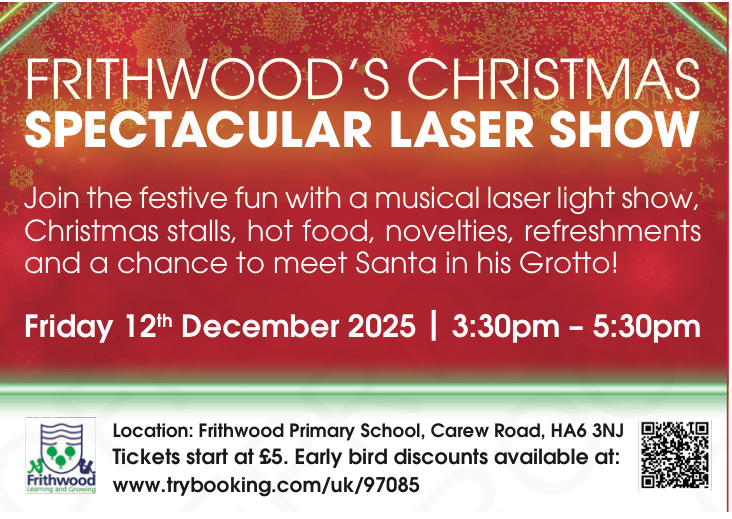 Frithwood's Christmas Spectacular Laser Show