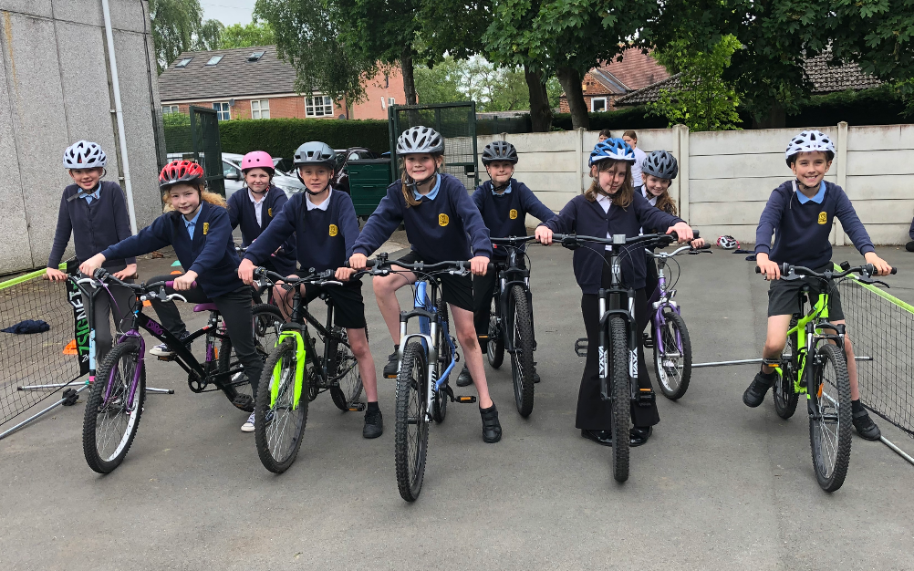 Blast off for the Kilburn Junior Cycle and Scootathon