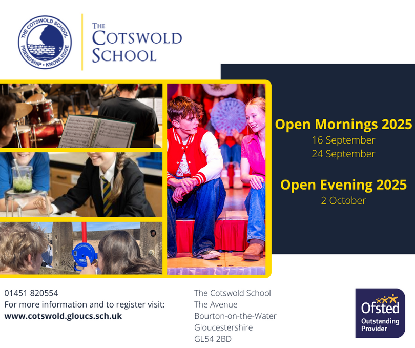 The Cotswold School Open Events